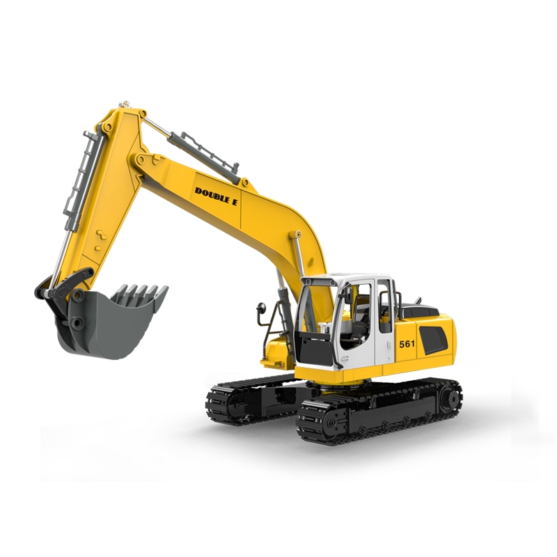 double e 17 channel rc excavator