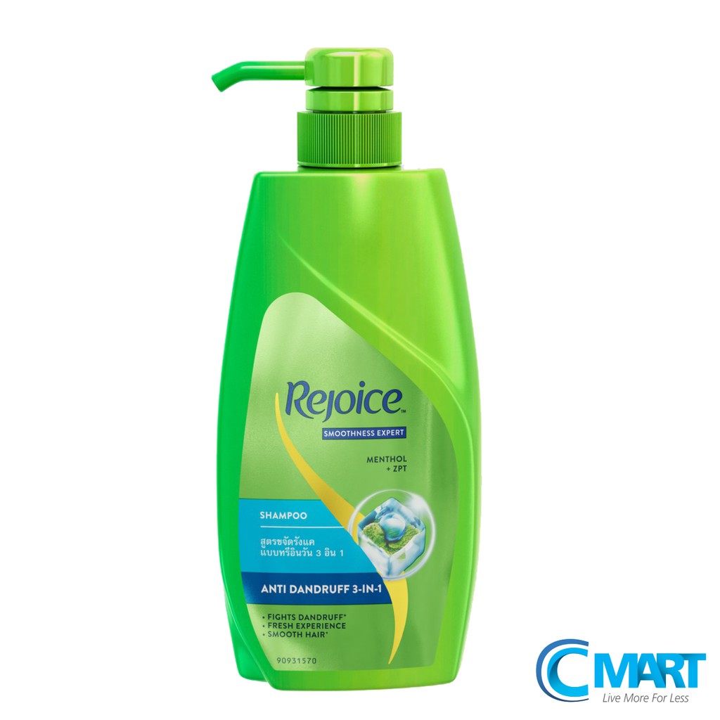 Rejoice AntiDandruff + 3 In 1 Shampoo 600ML Shopee Malaysia