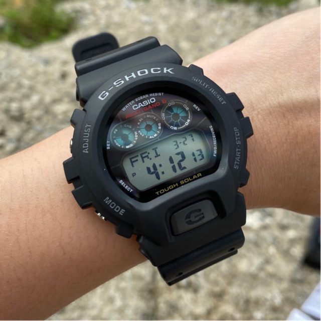 casio g shock dw 6900 tough solar