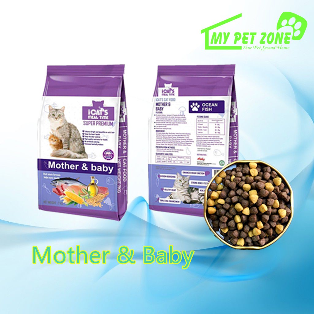 Icats Mother Baby Cat Food 7kg