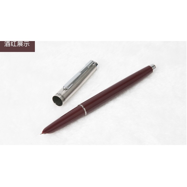 shopee: HERO 007 Fountain Pen 0.38mm 0.5mm  Adult Signature Student Writing (0:2:color:red;1:1:Nib:0.38mm)