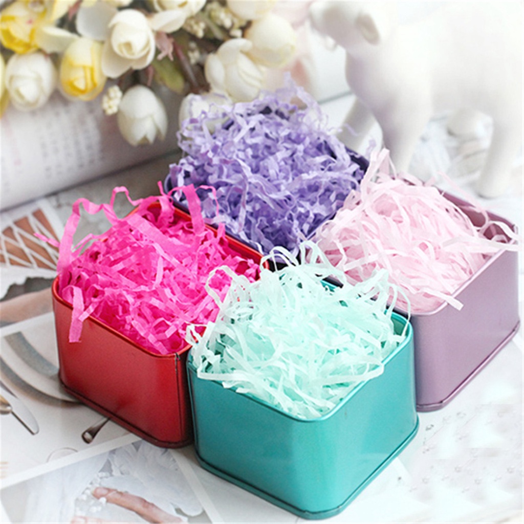 G Cebisan Kertas Hiasan Hantaran Kenduri Colourful Shredded Paper Hamper Gift Box Filler