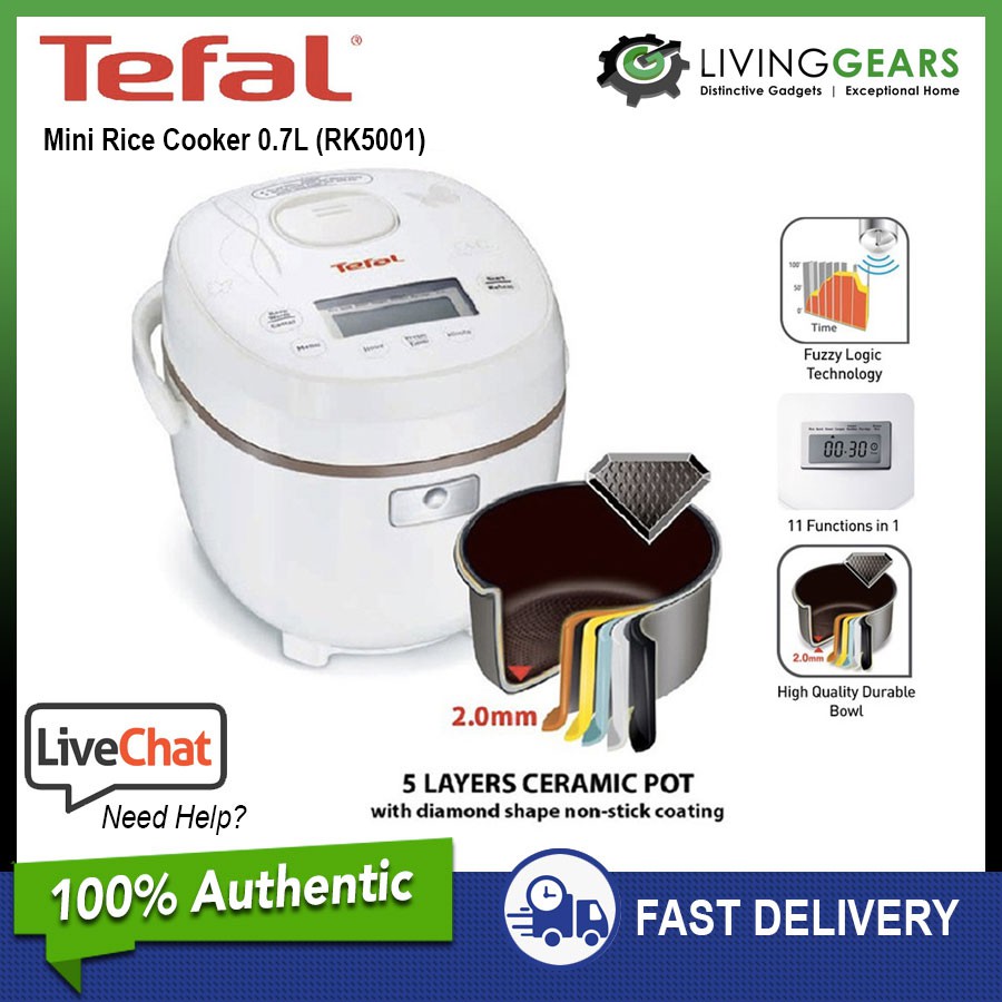 Tefal Fuzzy Logic Rice Cooker 0.7L RK5001 / 1.8L RK7321 / NEW 0.7L