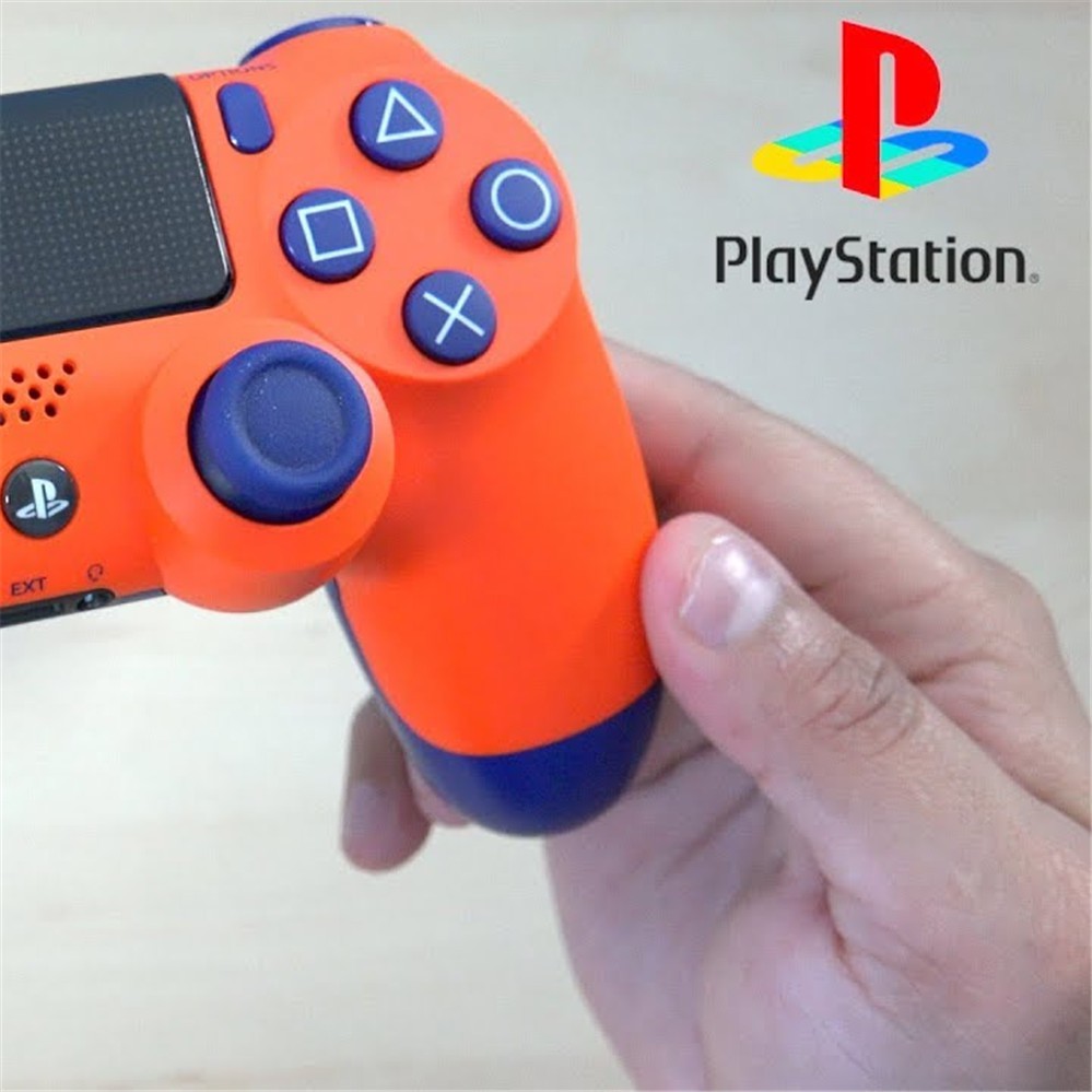 orange sunset ps4 controller