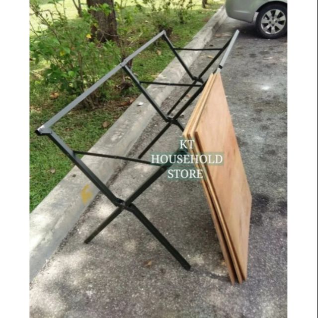 KT 1 TINGGI Night Market Foldable Table Rack Pasar  