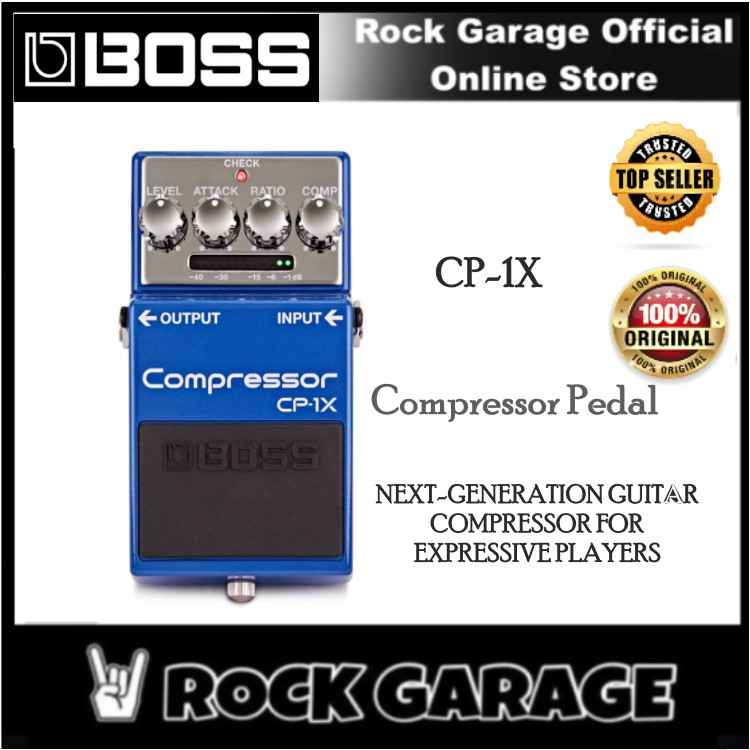 Boss CP1X Compressor Pedal (CP1X) Shopee Malaysia