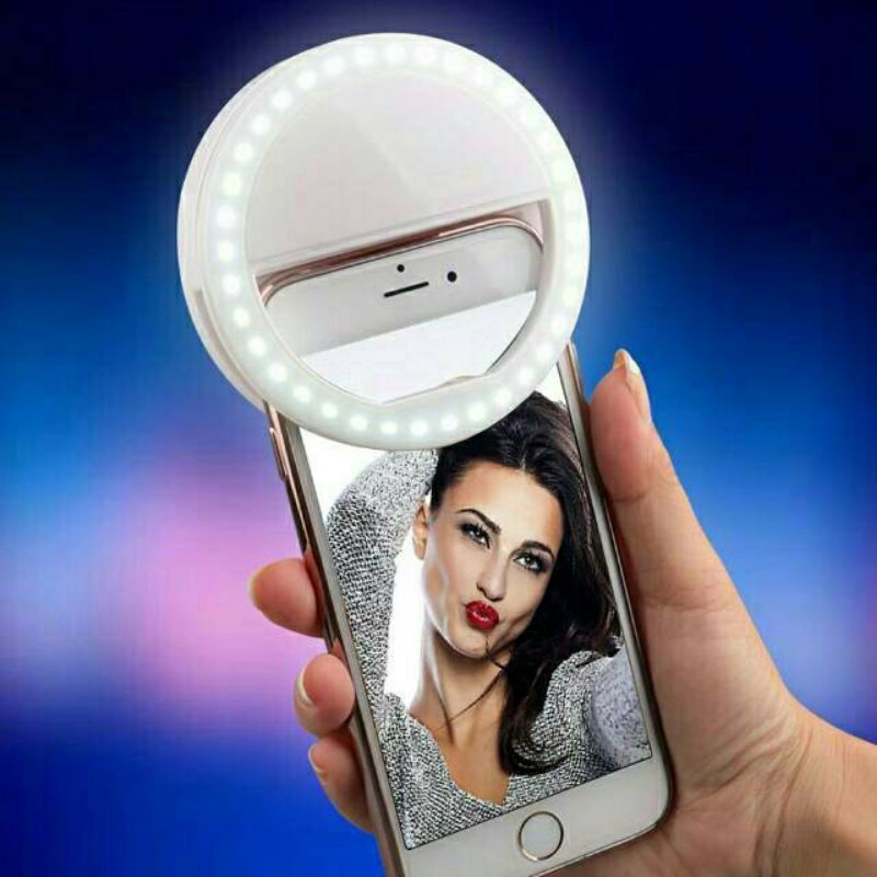 Selfi LED Lights / LED RING LIGHT SELFI / UNIVERSAL LED HANDPHONE ...