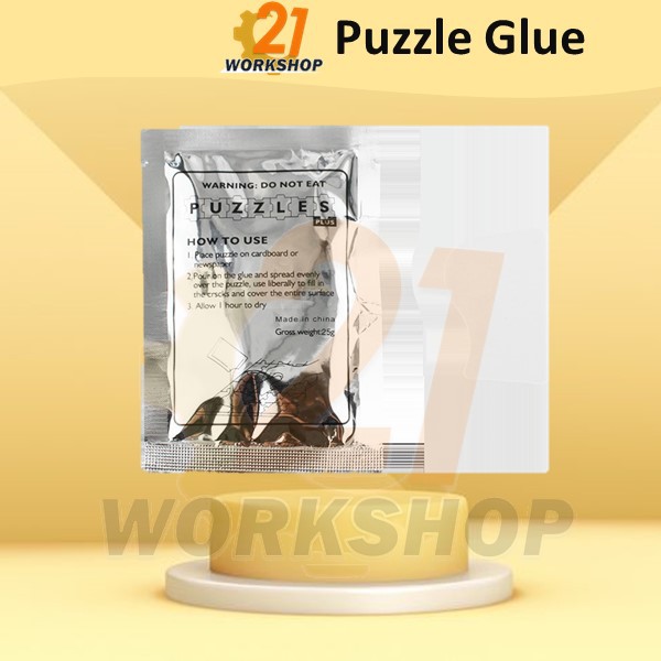 (Ready Stock) 25g Non-Toxic Jigsaw Quality Puzzle Glue Puzzles / Wooden Puzzle Glue / Mini Puzzle Glue / GLUE