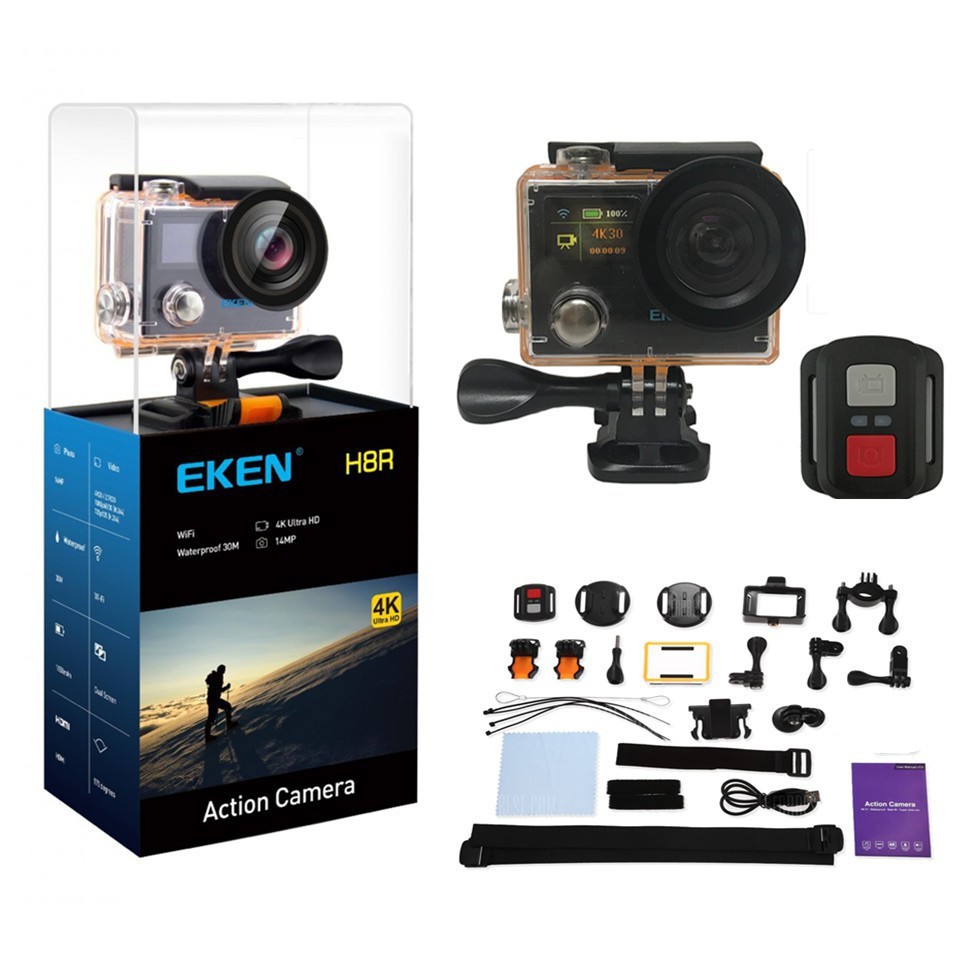 Eken H8r Ultra Hd 4k Action Camera Shopee Malaysia