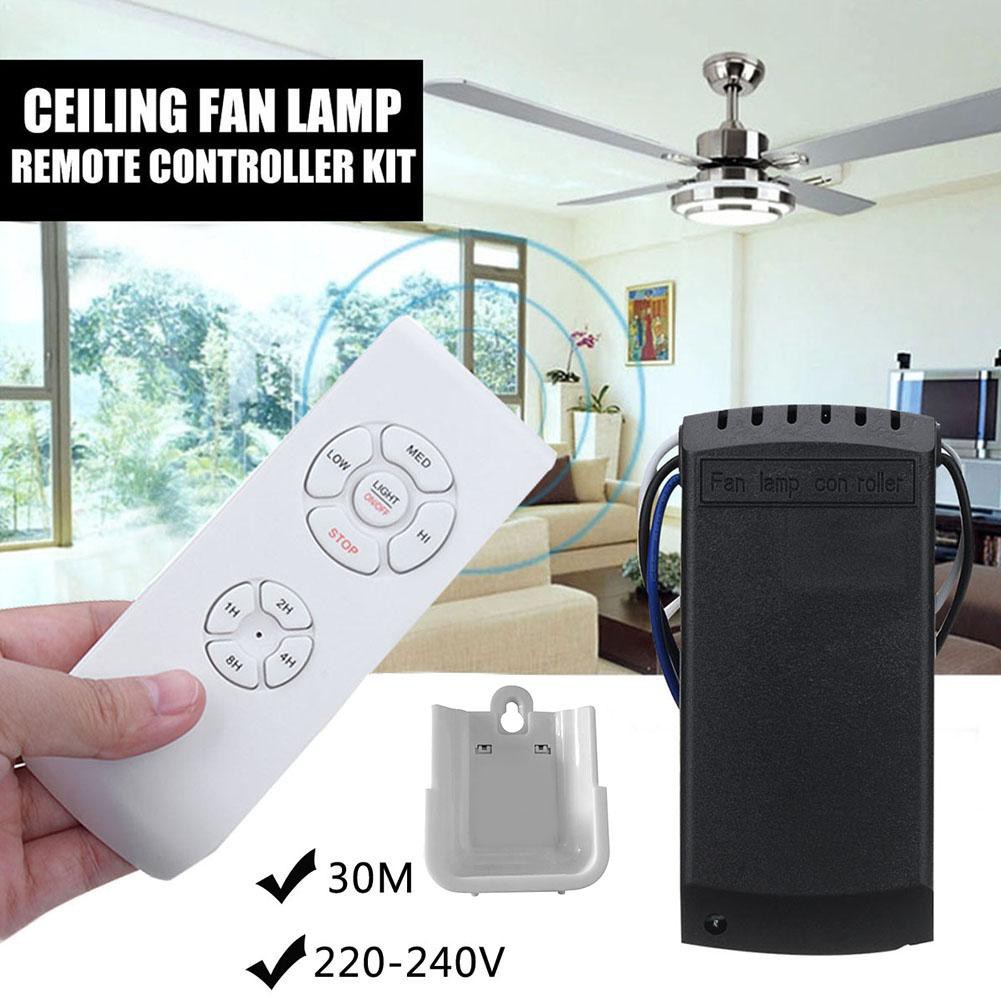 Wf Ceiling Fan Lamp Remote Controller Kit Timing Wireless