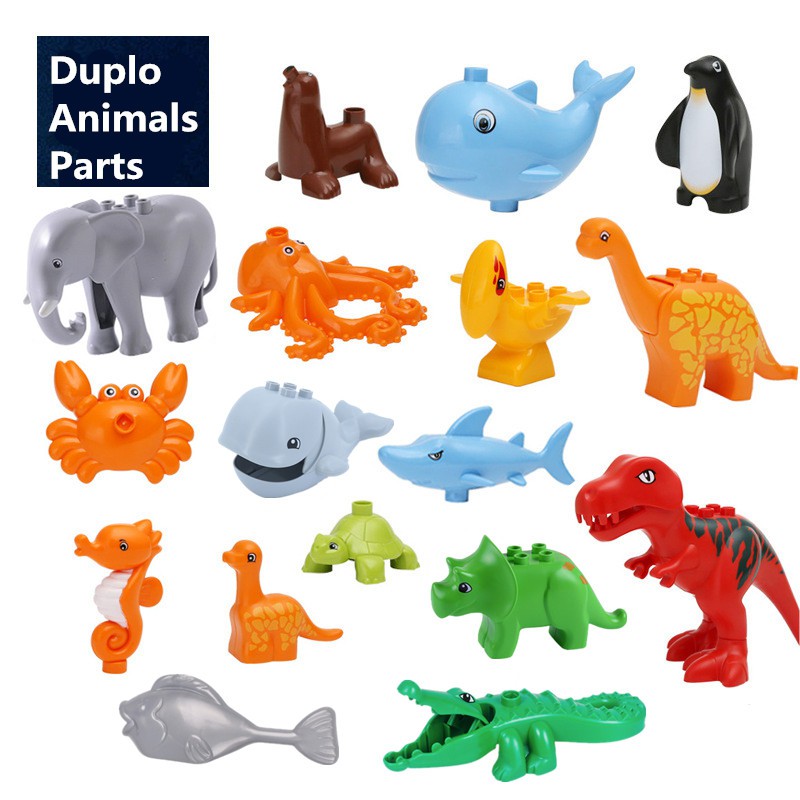duplo animal blocks
