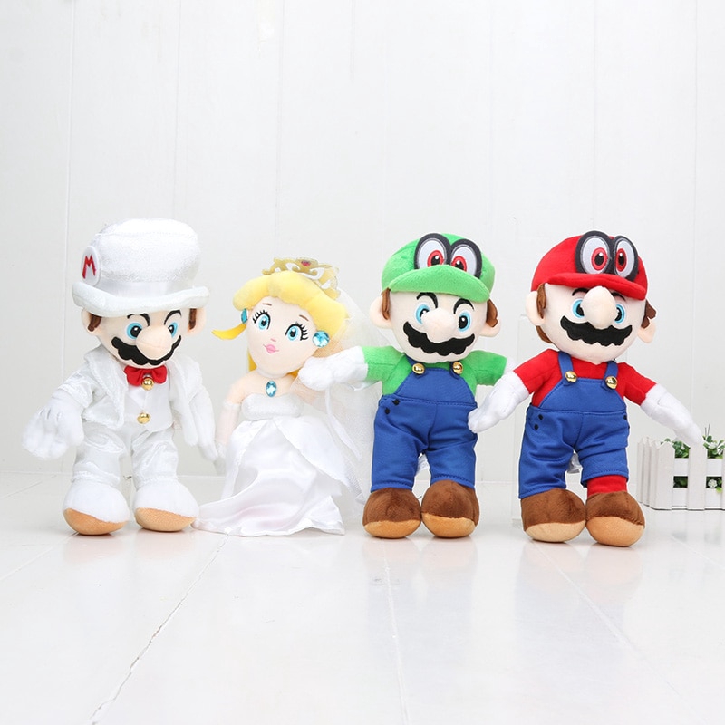 wedding mario plush