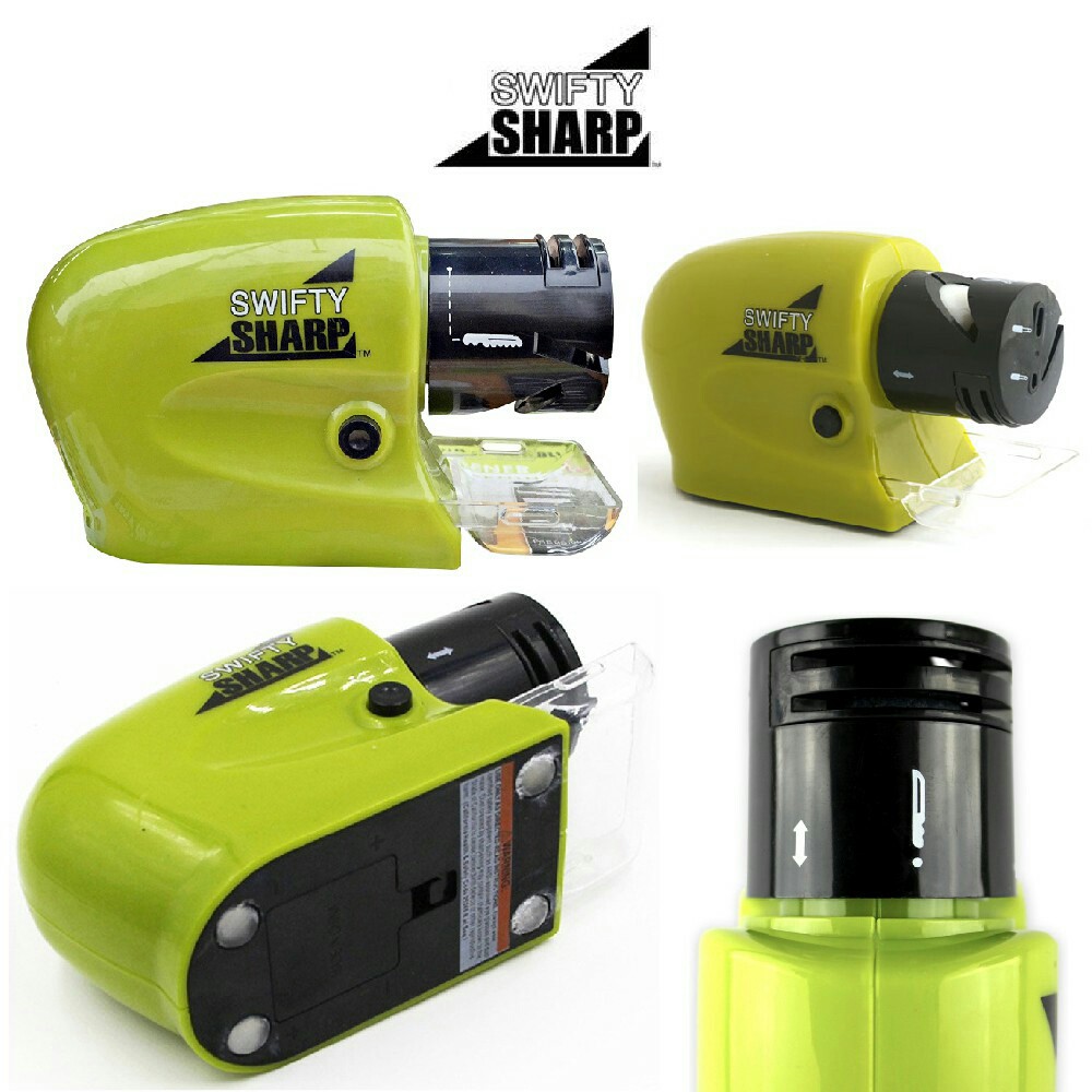 Swifty Sharp Motorized Knife Sharpener Power Sharpening Multifunction ...
