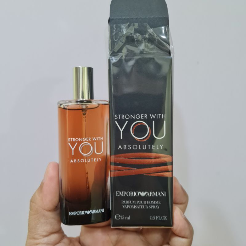 Armani Stronger With You Absolutely 15ml Parfum Spray | Shopee Malaysia