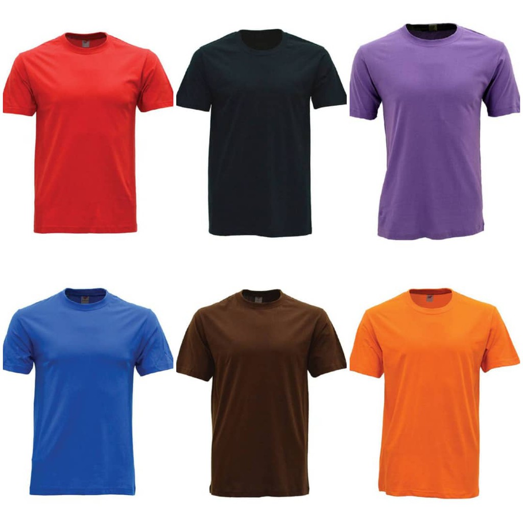 Unisex Plain T-Shirt | Shopee Malaysia