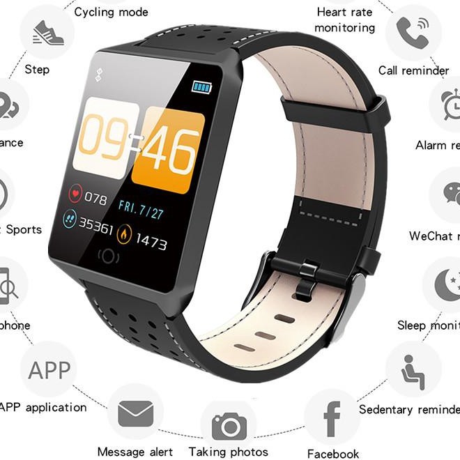 sanda bluetooth smart watch for ios android