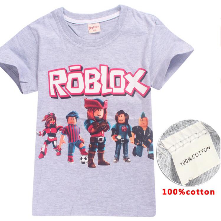 Roblox Kids T Shirt Boy Short Sleeved T Shirt For 6 14 Ages For Gamers Fans 100 Cotton Shopee Malaysia - 2019 6 14t kids boys girls roblox printed t shirts tees kids 100 cotton tee shirts kids designer clothes dhl ss119 from amy360 61 dhgatecom