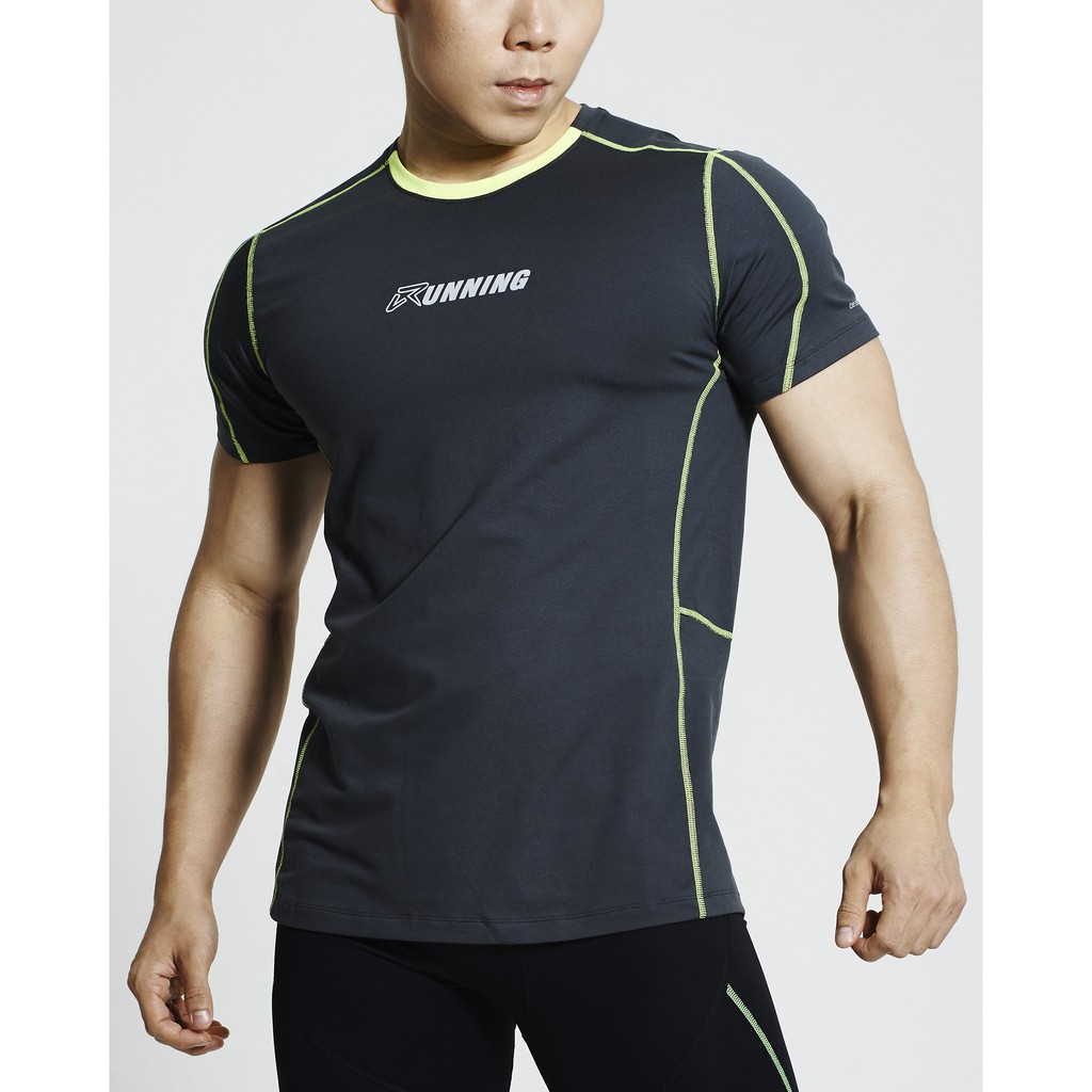 BE Elementz Supercool Running Shirt (Grey) MRT0005