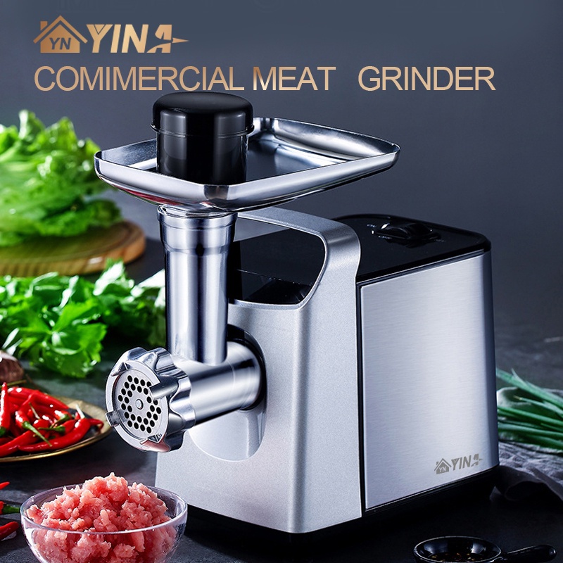 Electric Meat Grinder Aluminium Alloy Electric Meat Grinder Stainless Steel Heavy Duty