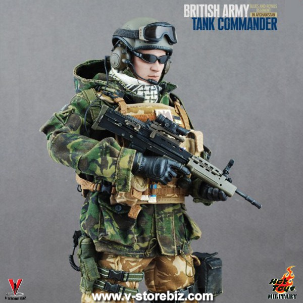 Hot Toys British Army in Afghanistan Tank Commander 1/6 Scale Action ...