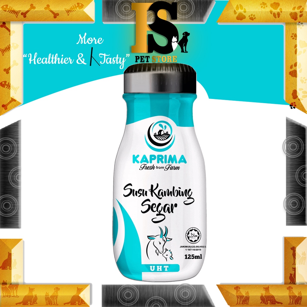Susu Kambing Segar UHT Kaprima Untuk Kucing | Kaprima UHT Goat's Milk