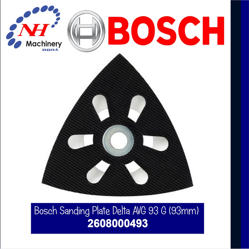 Bosch 2608000493 Sanding Plate for Series 93 Sanding Sheets