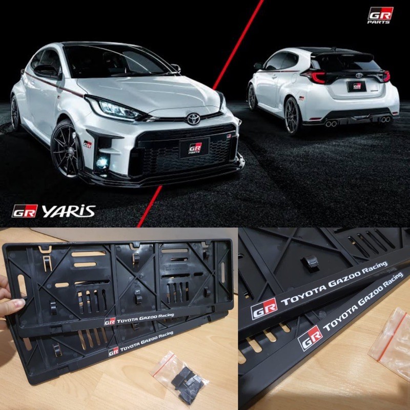 Toyota GR gazoo racing Number Plate frame Shopee Malaysia