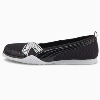 puma black ballerina flats