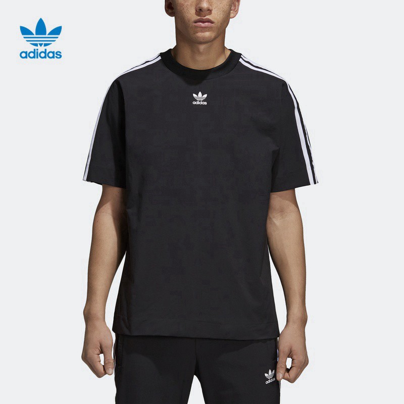 adidas all black t shirt