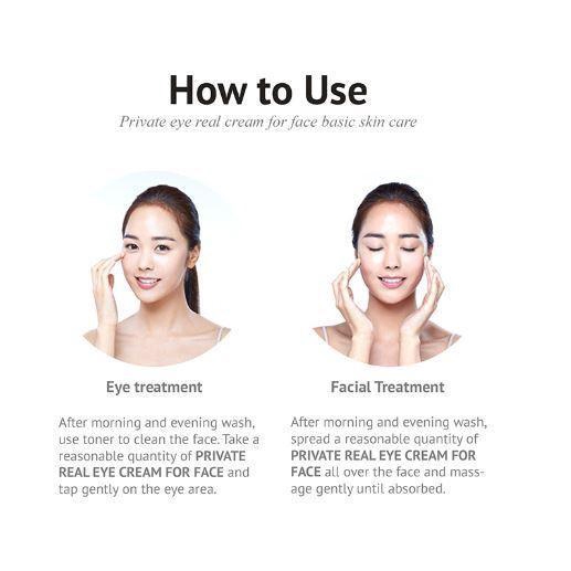 private real eye cream for face 30ml