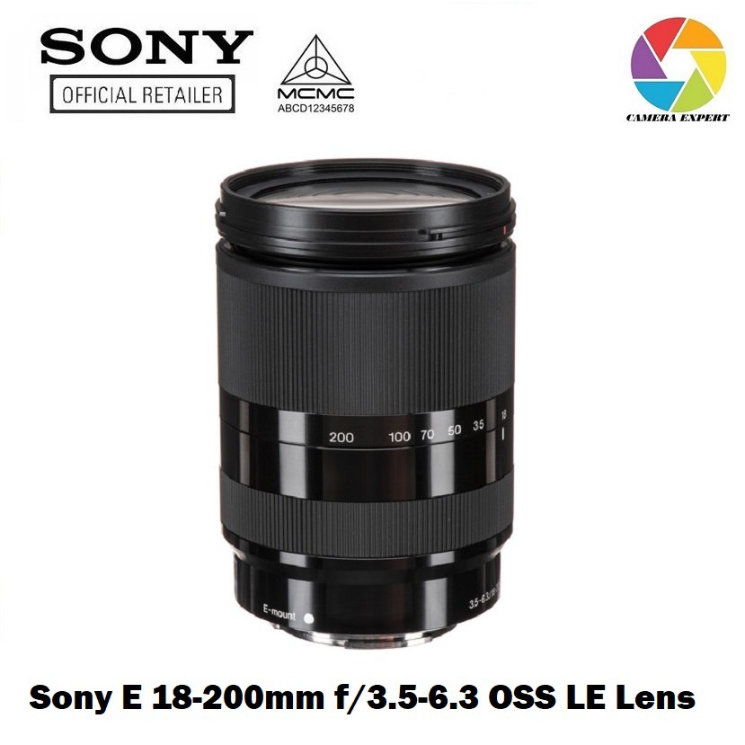 Sony E 18 0mm F3 5 6 3 18 0mm F 3 5 6 3 Oss Le Lens Sel100le