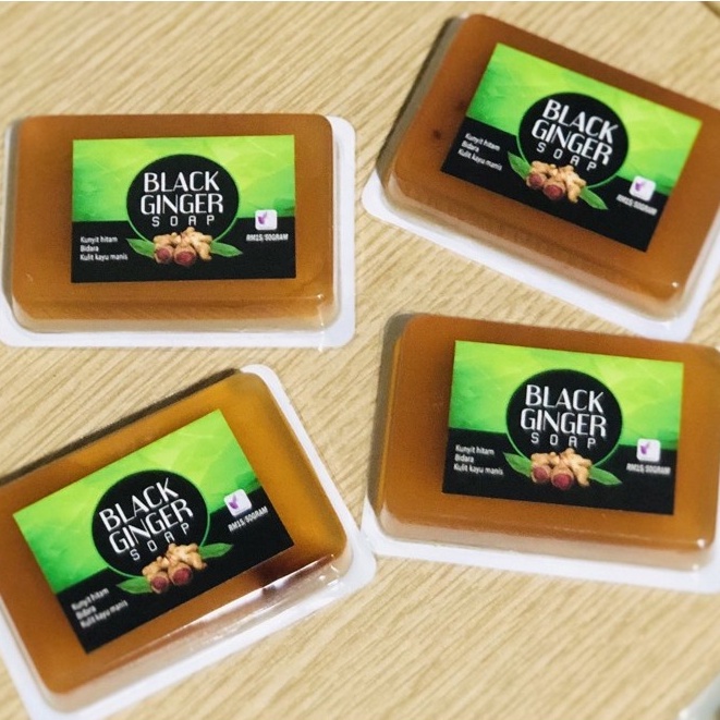 Ready Stock Black Ginger Soap | Produk Keluaran Tempatan Susuk Manja