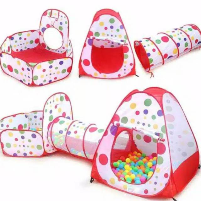 3 in 1 Play Tent (Shipping) | Shopee Malaysia