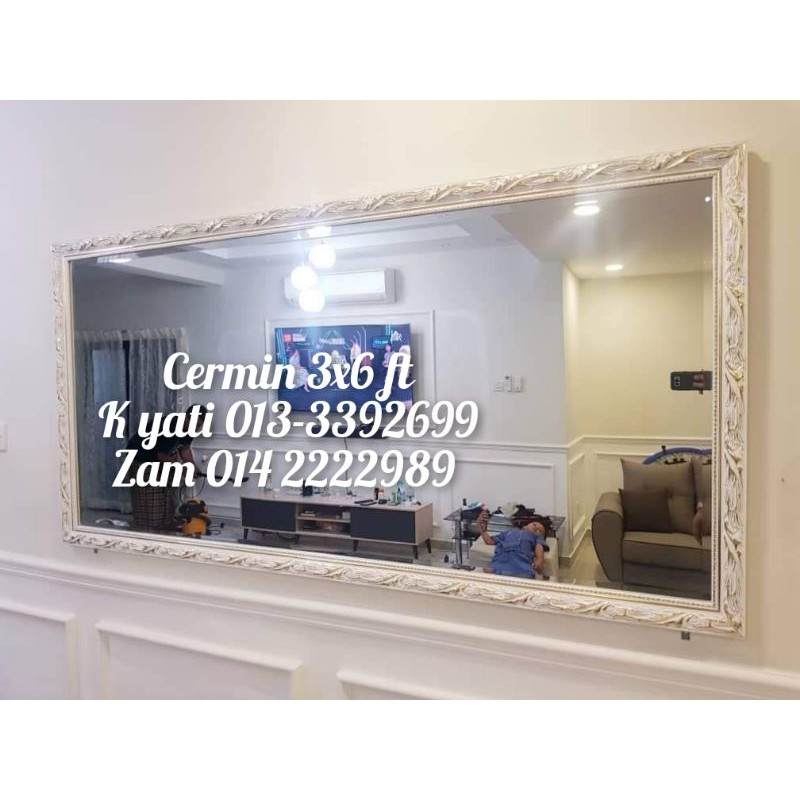 Cermin Besar Mirror Big Dinding Hiasan Offer Rezeki Bersama Shopee Malaysia