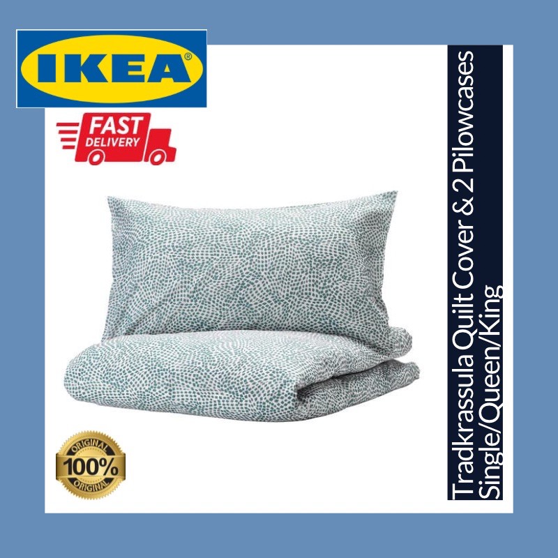 Ikea Tradkrassula Quilt Cover, Original Duvet Cover King Ikea