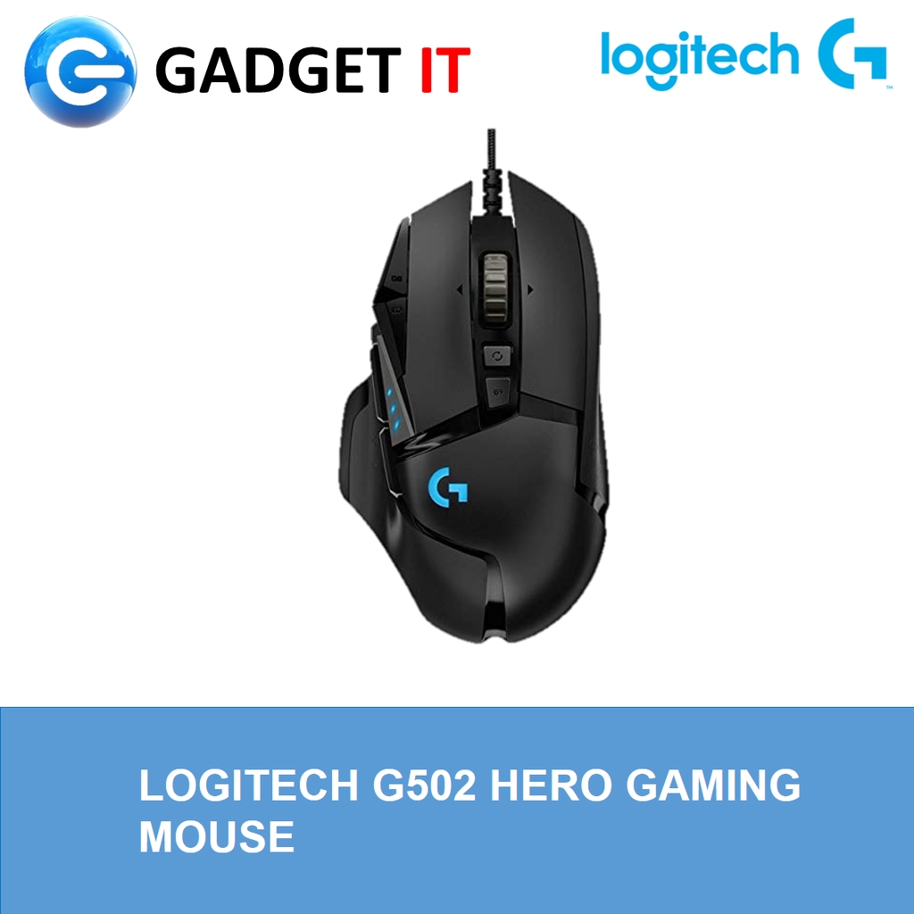 Logitech G502 Hero High Performance Gaming Mouse Full 2yr Warranty By Logitech Malaysia Shopee Malaysia