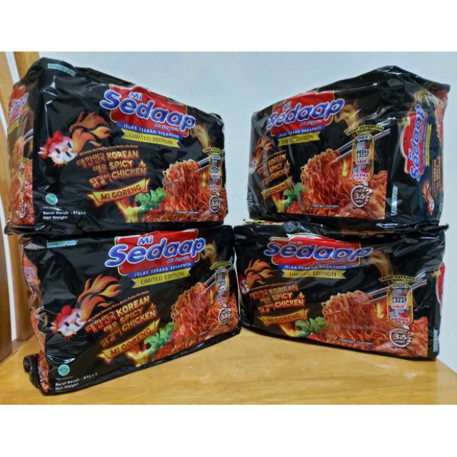 Mee Mie Mi Sedap Korean Spicy Chicken Korea 85g Shopee Malaysia