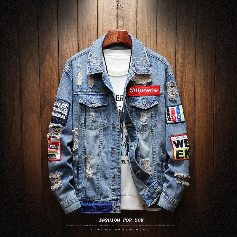 new fashion jeans jacket