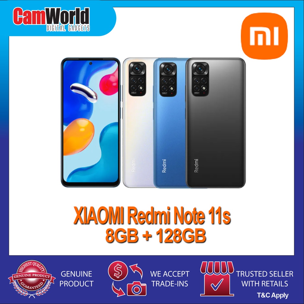 Xiaomi Redmi Note 11s ( 8GB + 128GB ) | Shopee Malaysia