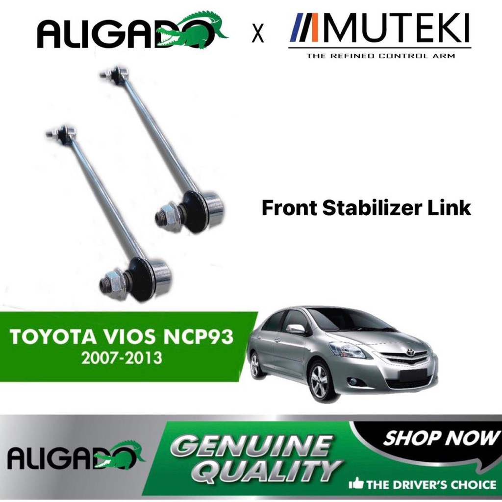 MUTEKI FRONT STABILIZER LINK FOR TOYOTA VIOS NCP93 (20072013) Shopee