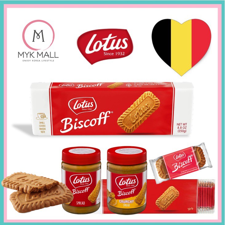 Lotus Biscoff 250g Biscuits Spread Crunchy All Types