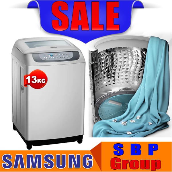SAMSUNG FULLY AUTO WASHING MACHINE 13KG SAMWA13F5S3QRYFQ MESIN BASUH