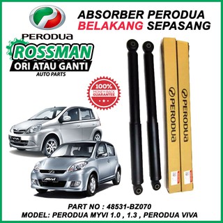 Perodua Myvi Lagi Best Absorber - 31 Ogos 2021