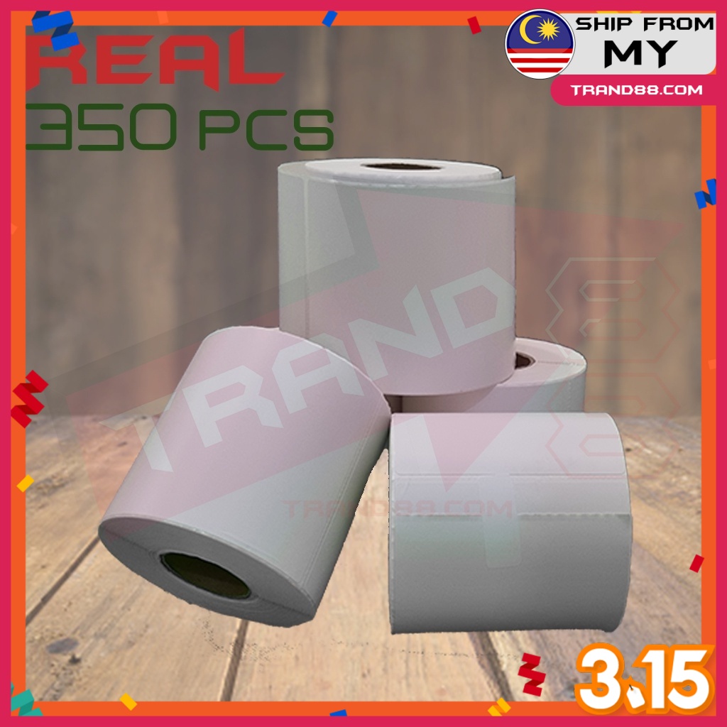Trand88 A6 Thermal Sticker Thermal Paper Shopee Waybill Shipping Label Consignment Note Sticker 100*150mm / 10*15cm