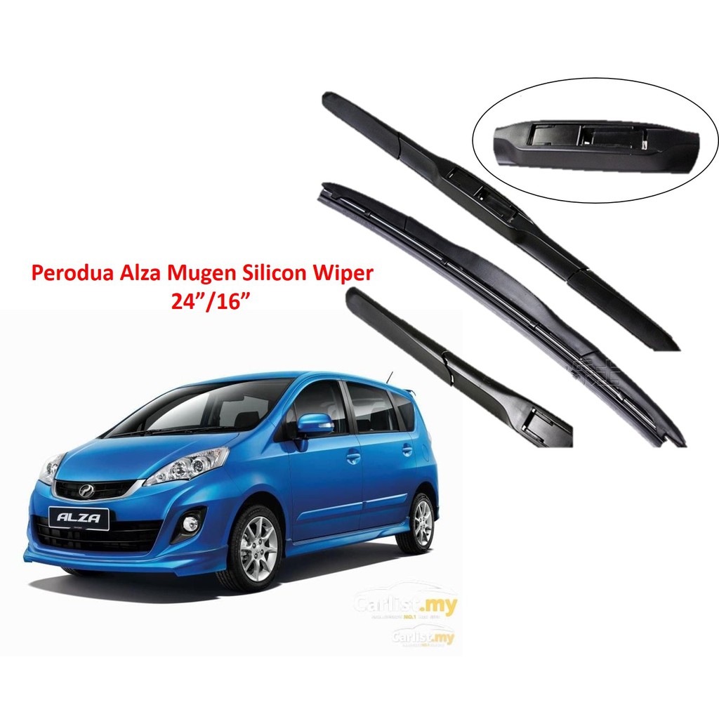 Perodua Alza Mugen Silicone Wiper 24"/17"  Shopee Malaysia