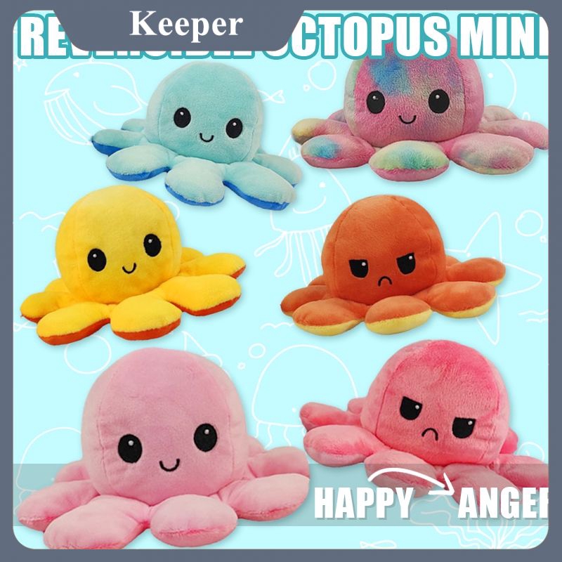 invertible squid plush