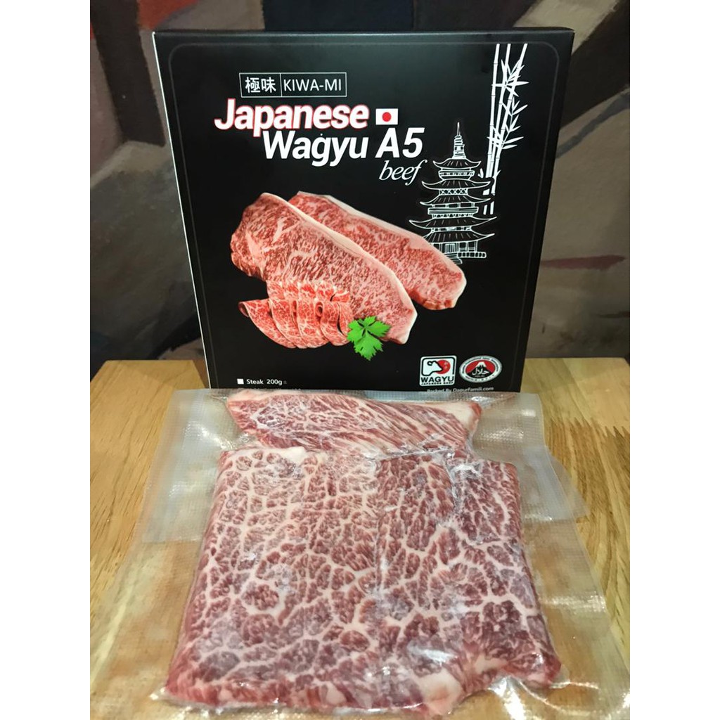 Wagyu A5 Steak Halal Japanese Ausie Shopee Malaysia