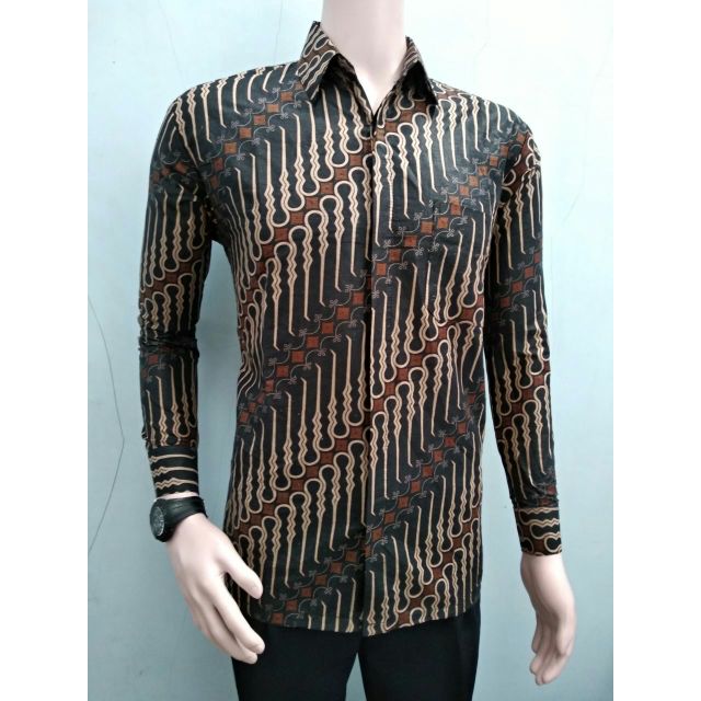 Special Offer New Baju Kemeja Batik Lelaki Lengan Pendek Motif Ml01 Shopee Malaysia