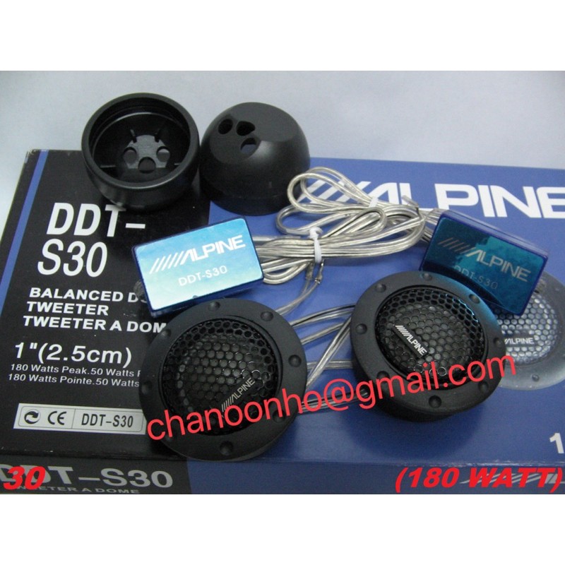 ddt s30 tweeters