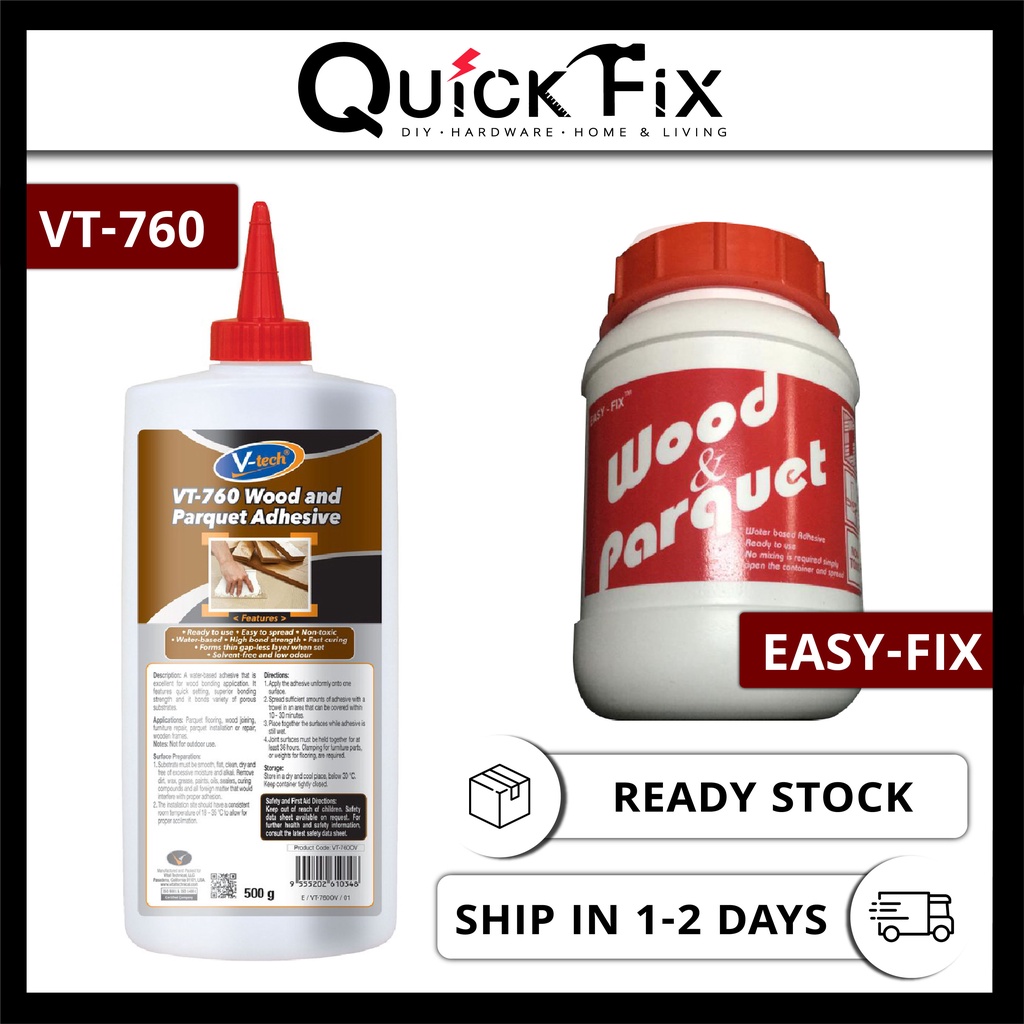 QuickFix V TECH VT760 / Easy Fix Latex Glue 500G Water Based PVA Glue